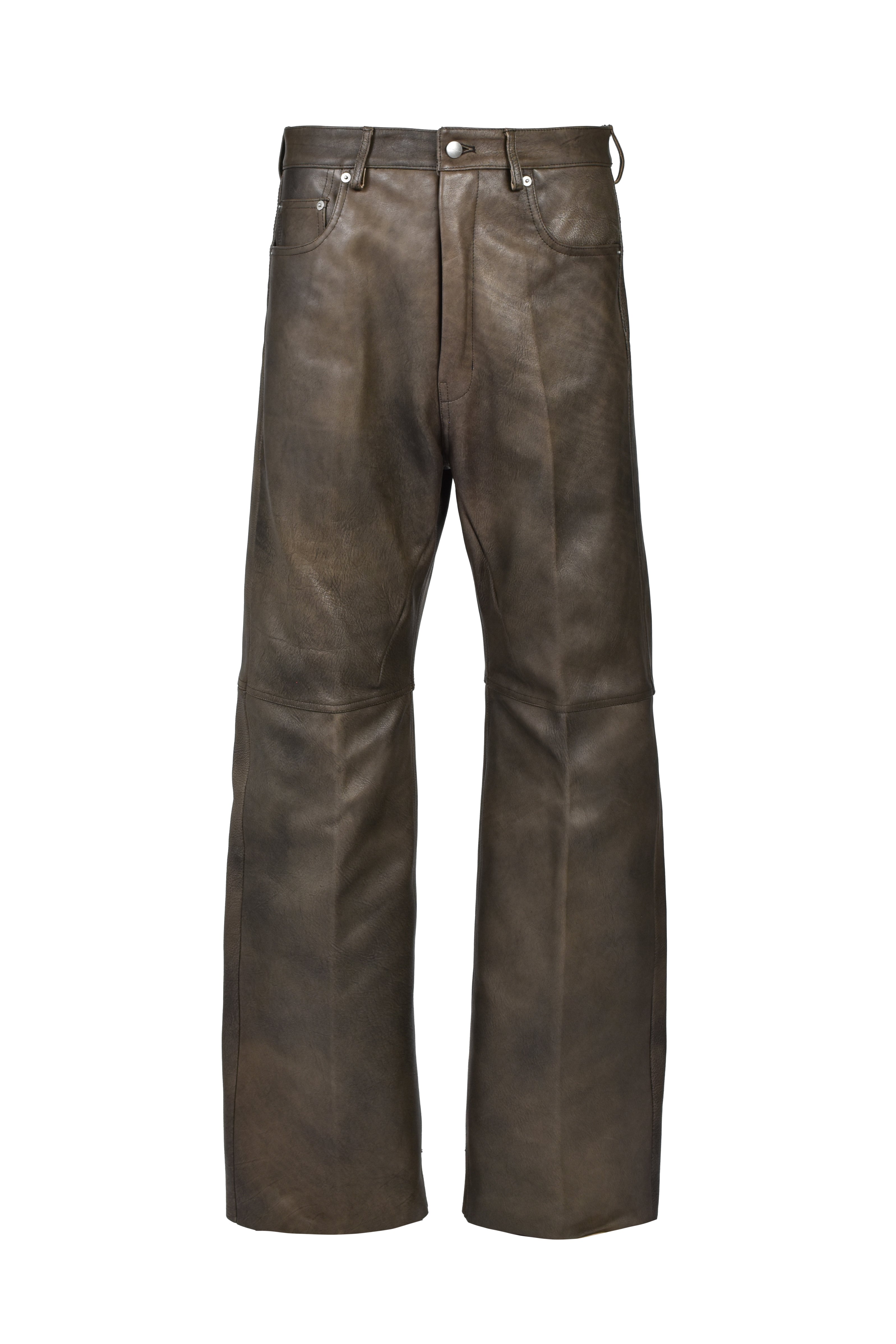 【周末値下げ】 Rick Owens コーテッド デニム バンドゥ トップ Rick Owens リック オウエンス FW26 GETH JEANS / WASHED BLK - NUBIAN