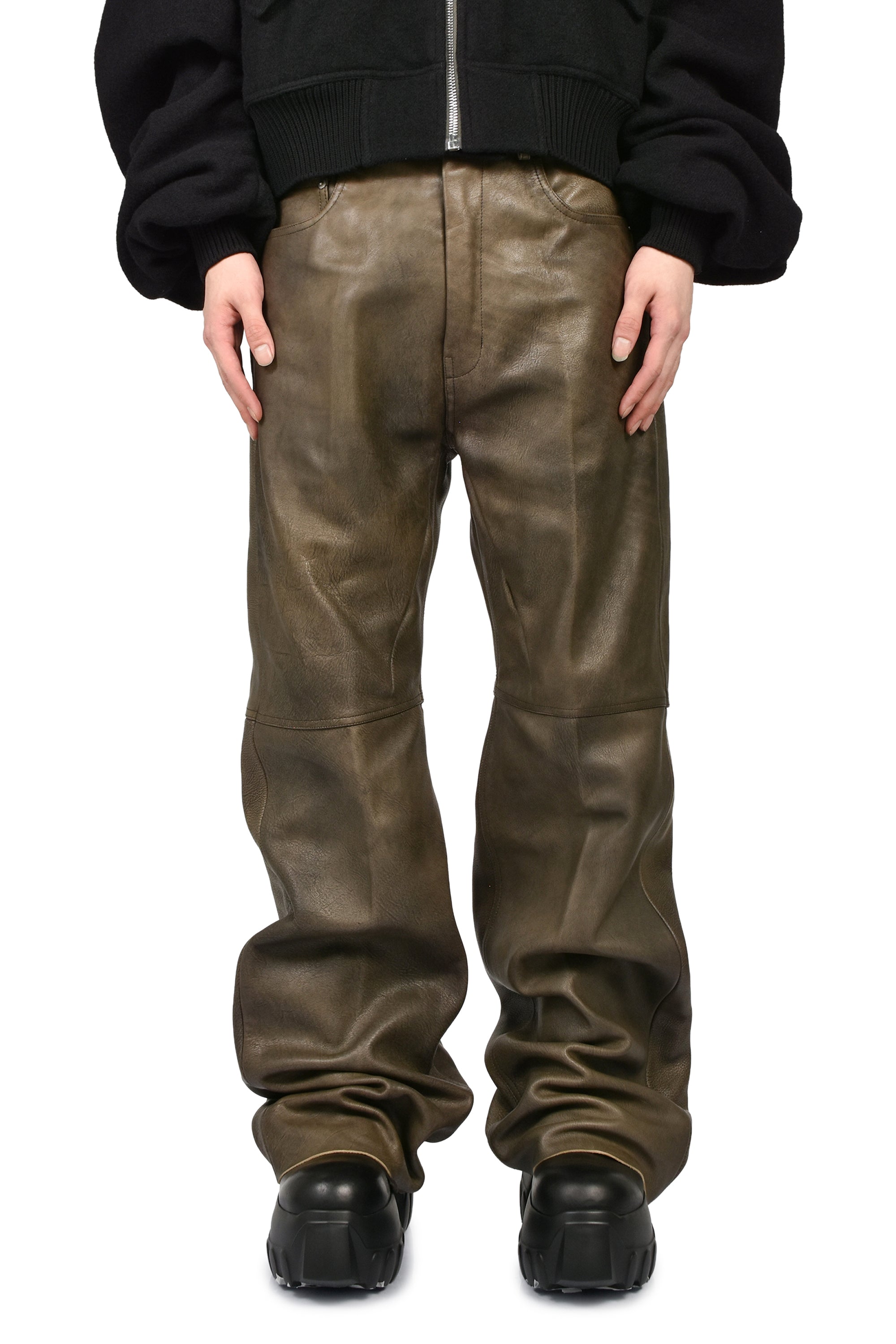 Rick Owens リック オウエンス FW26 GETH JEANS / WASHED BLK - NUBIAN