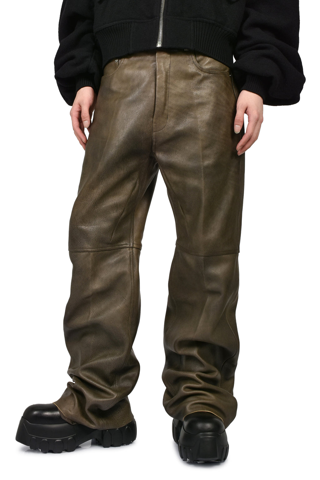 Rick Owens リック オウエンス FW26 GETH JEANS / WASHED BLK - NUBIAN 