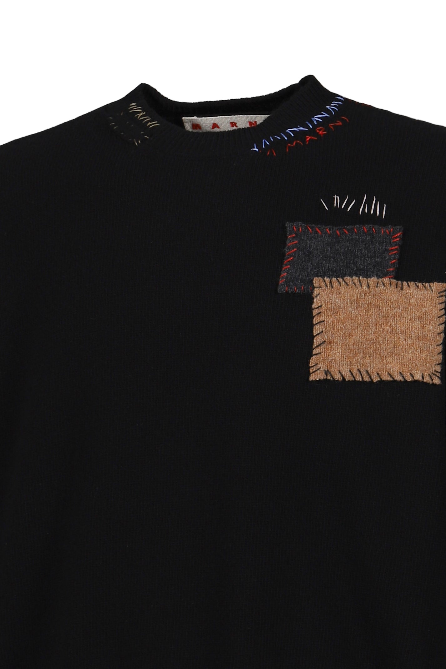 ROUNDNECK SWEATER / BLK
