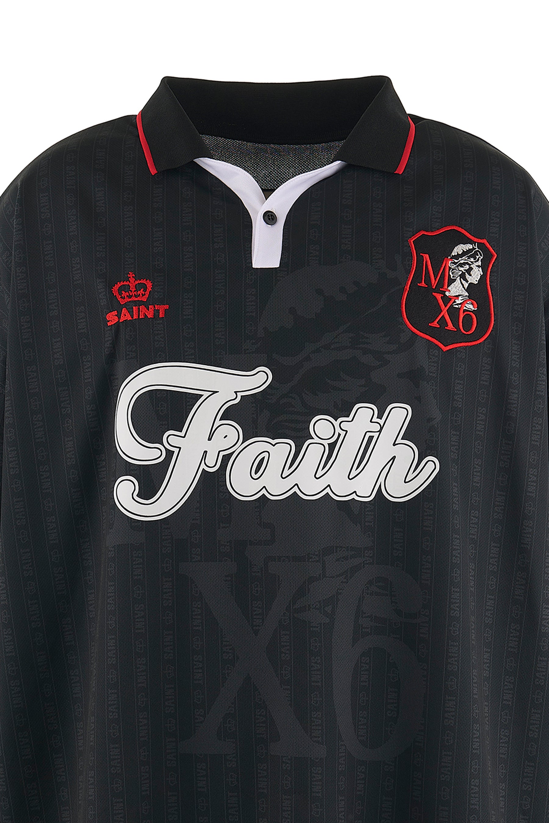 SOCCER SHIRT/FAITH / BLK