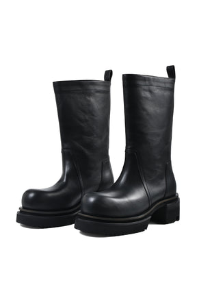 CALF PULL ON BOGUN / BLACK