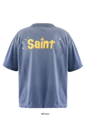 DSN_SS T-SHIRT/TINKER BELL / NVY