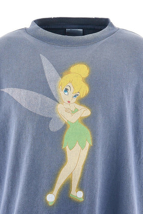 DSN_SS T-SHIRT/TINKER BELL / NVY