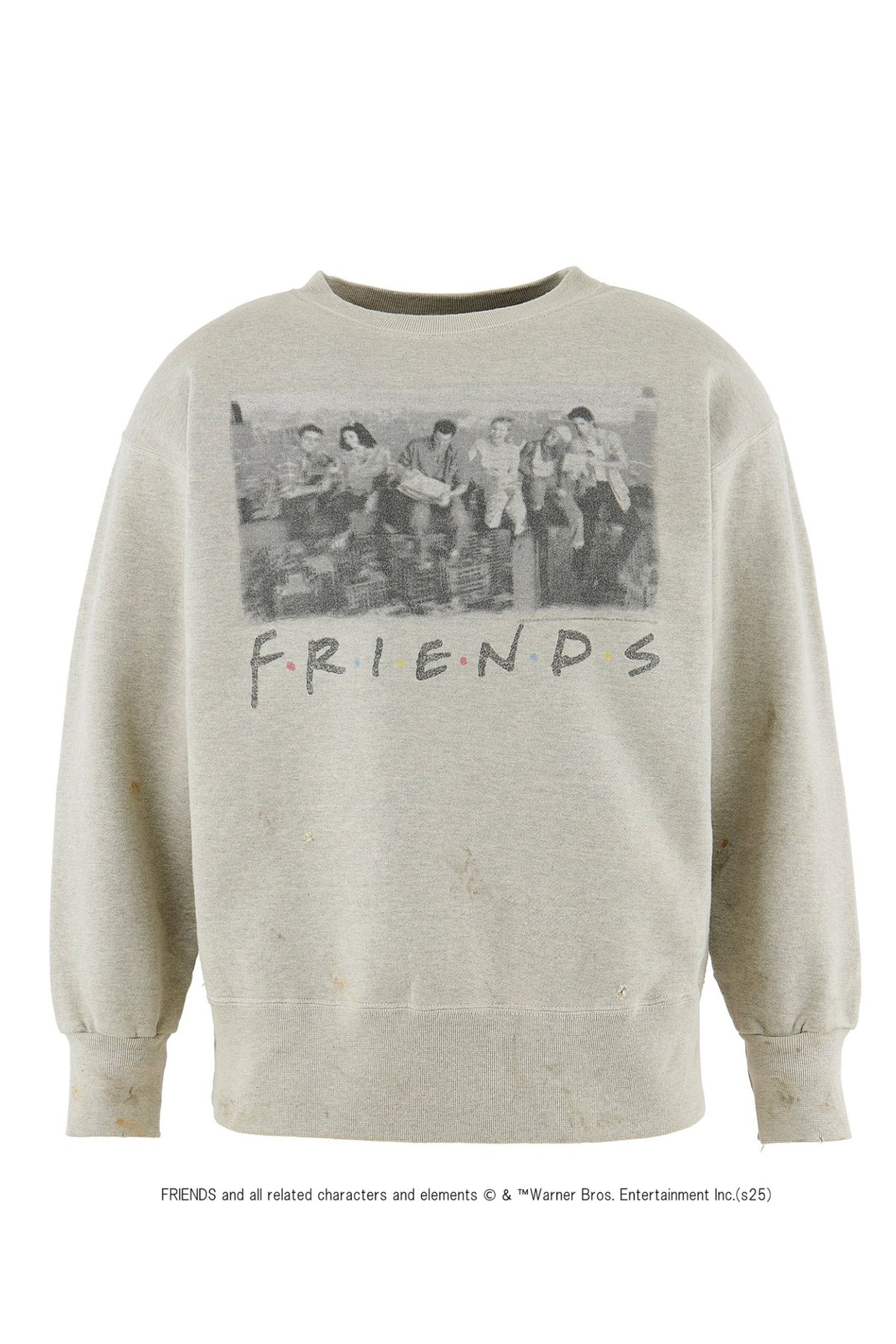 FRD_CREW N SWEAT/FRIENDS / GRY