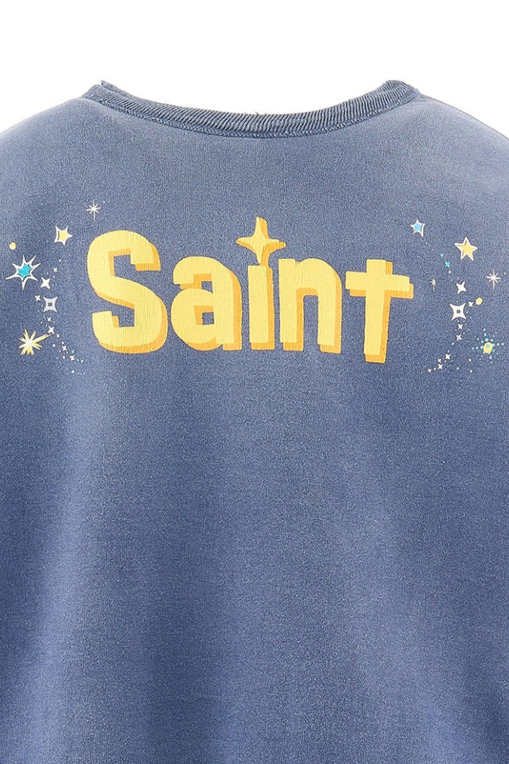 DSN_CRW NK SWT/TINKER BELL / NVY