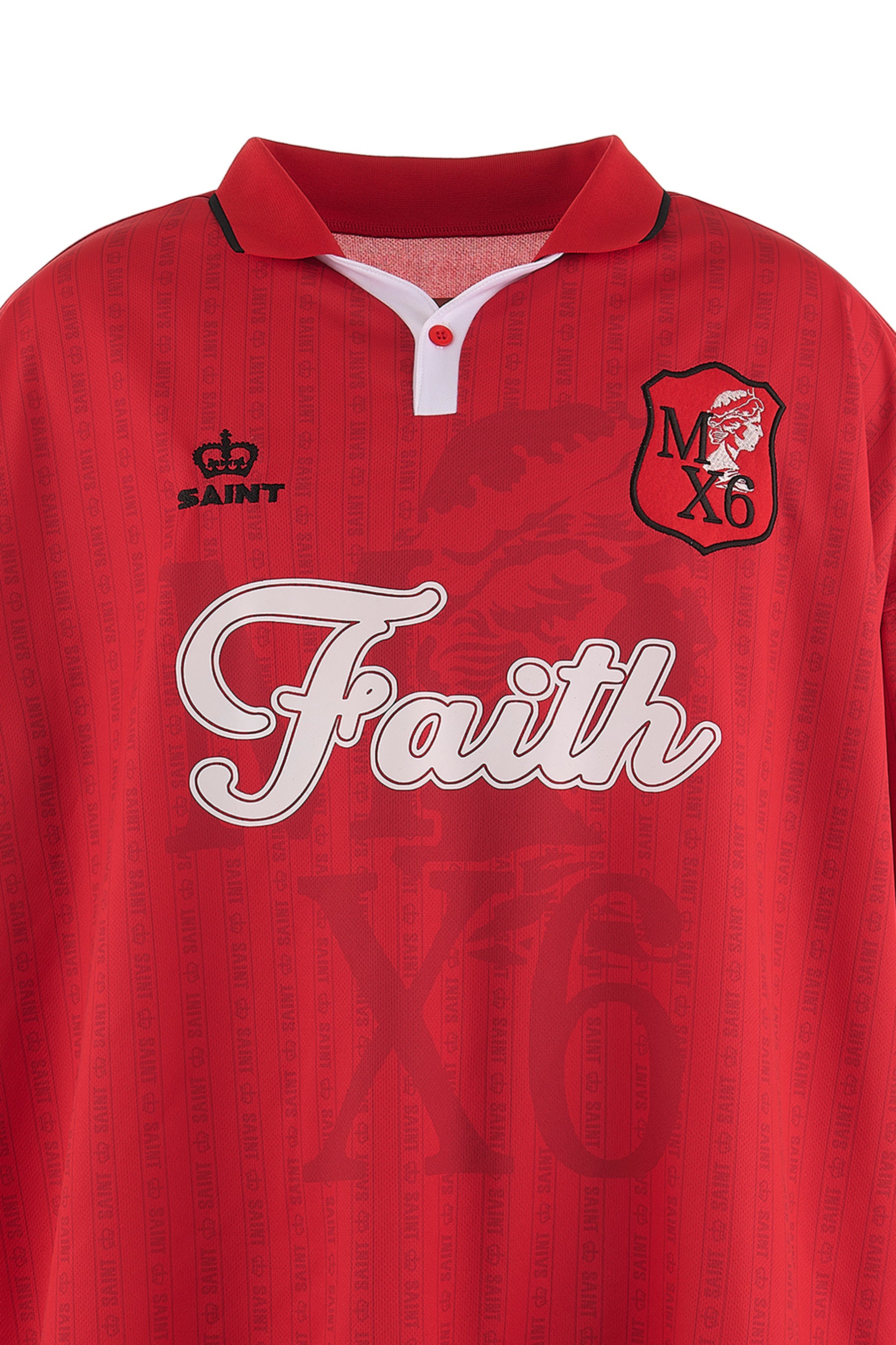 SOCCER SHIRT/FAITH / RED