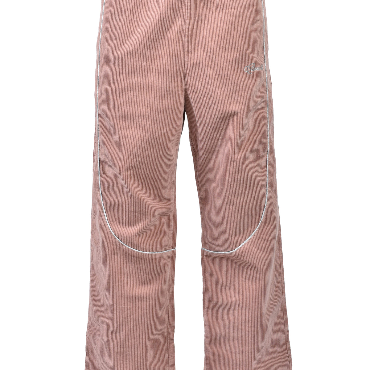 BREATH Breath SS26 SCRIPT LOGO PIPING CORDUROY TRACK PANTS / PIN