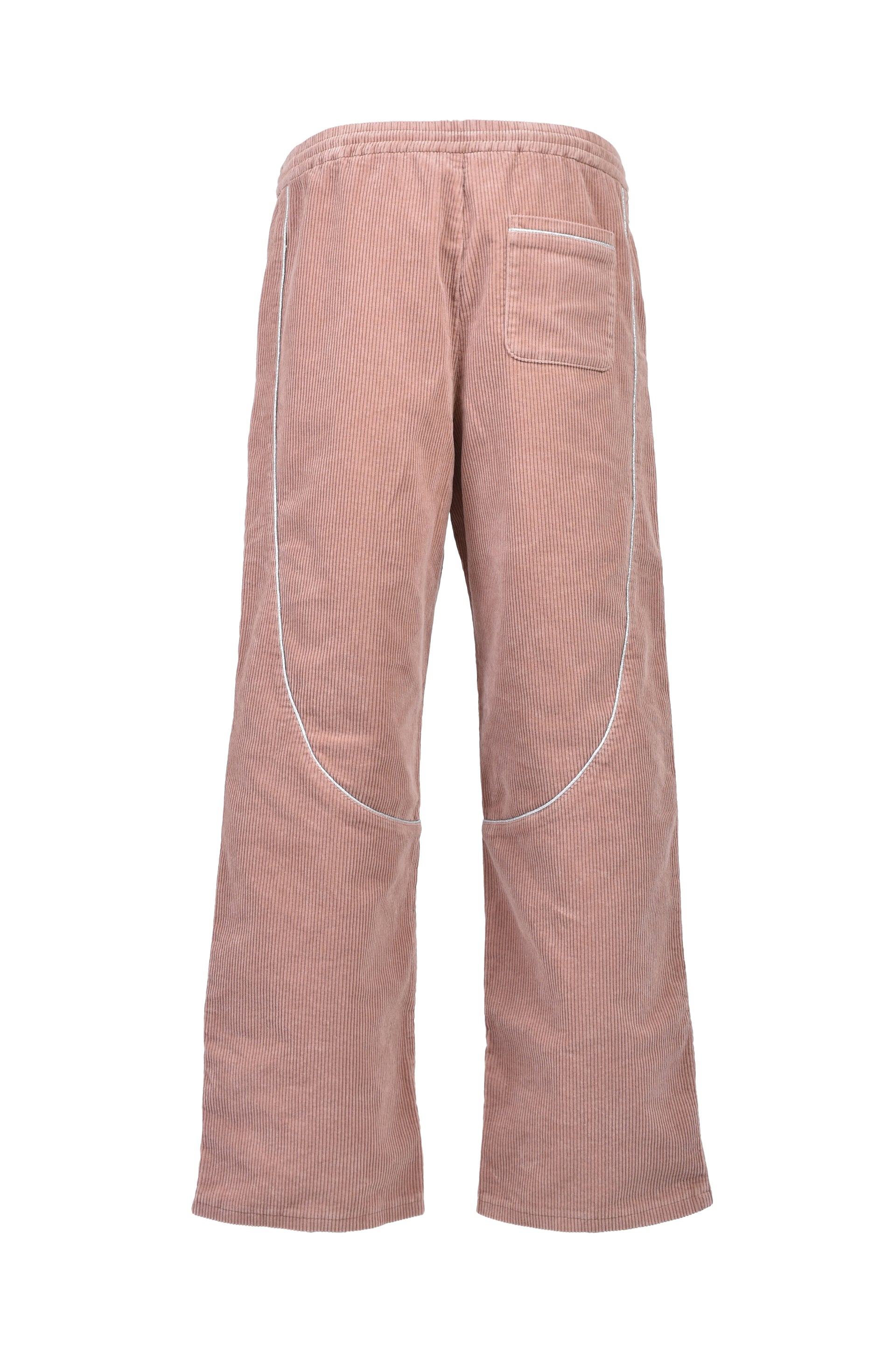 SCRIPT LOGO PIPING CORDUROY TRACK PANTS / PIN