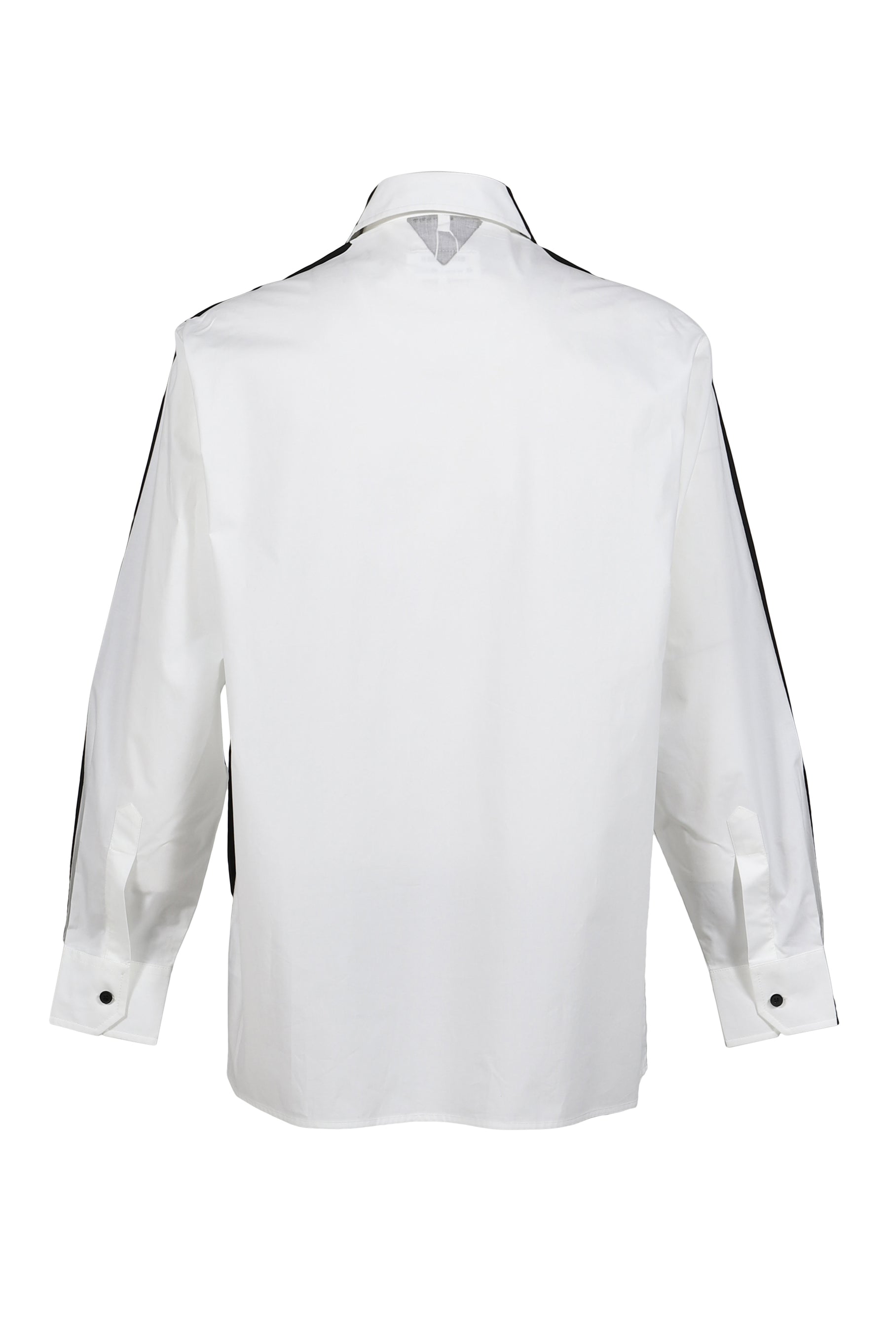 LONG-SLEEVED SHIRT / BLK WHT