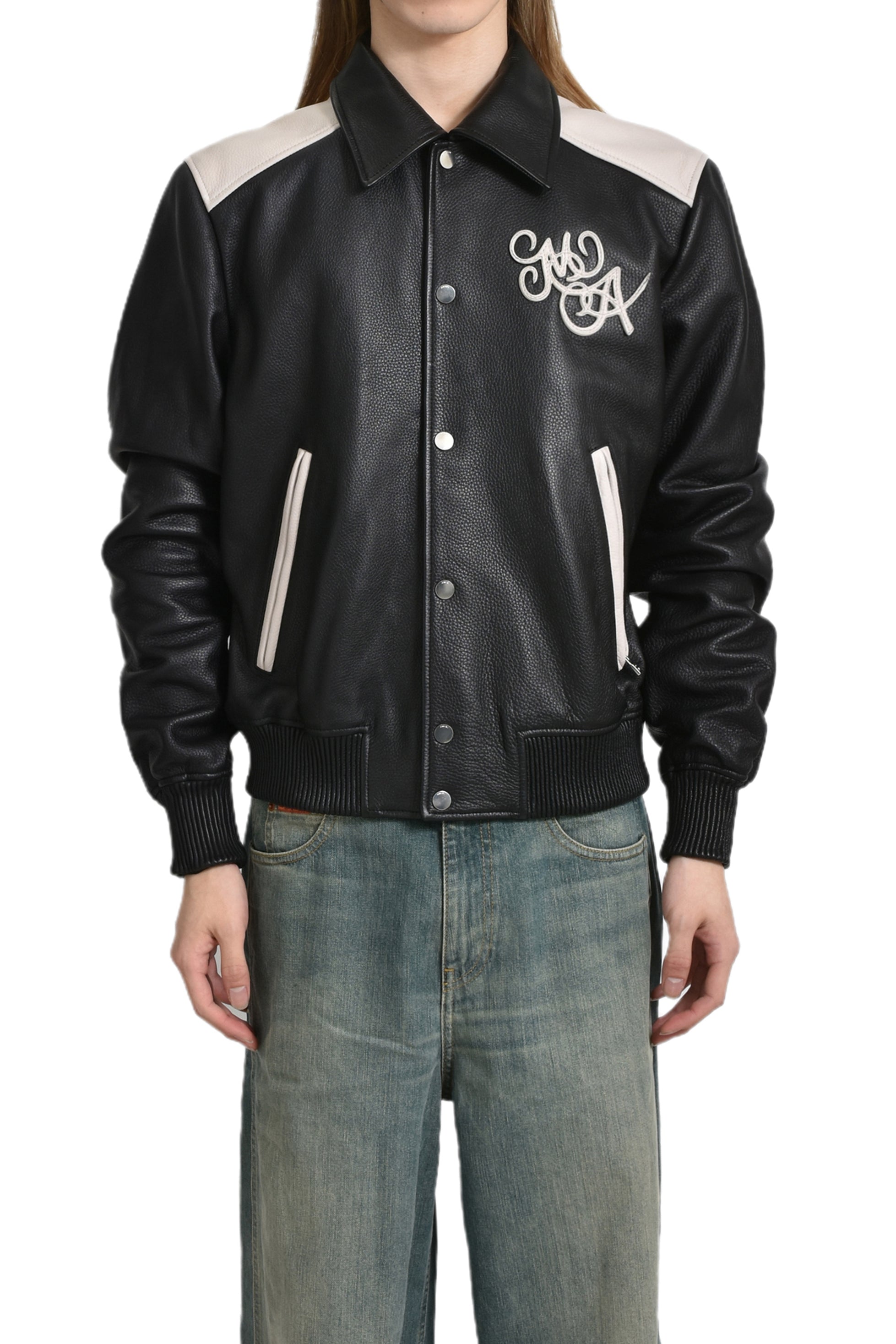 AMIRI アミリ FW24 MA SWIRL BAND JACKET / BLK - NUBIAN