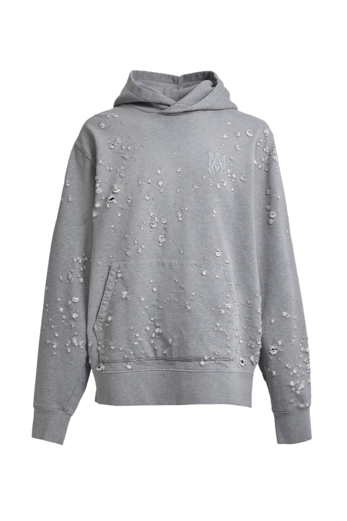 MA SHOTGUN EMBROIDERED HOODIE / GRY