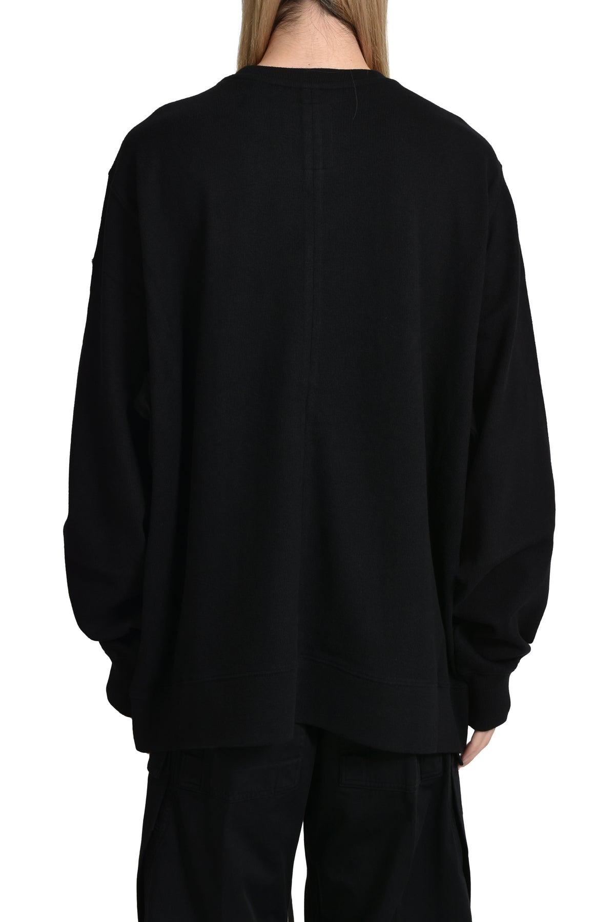 JUMBO CREWNECK SWEAT/ BLK