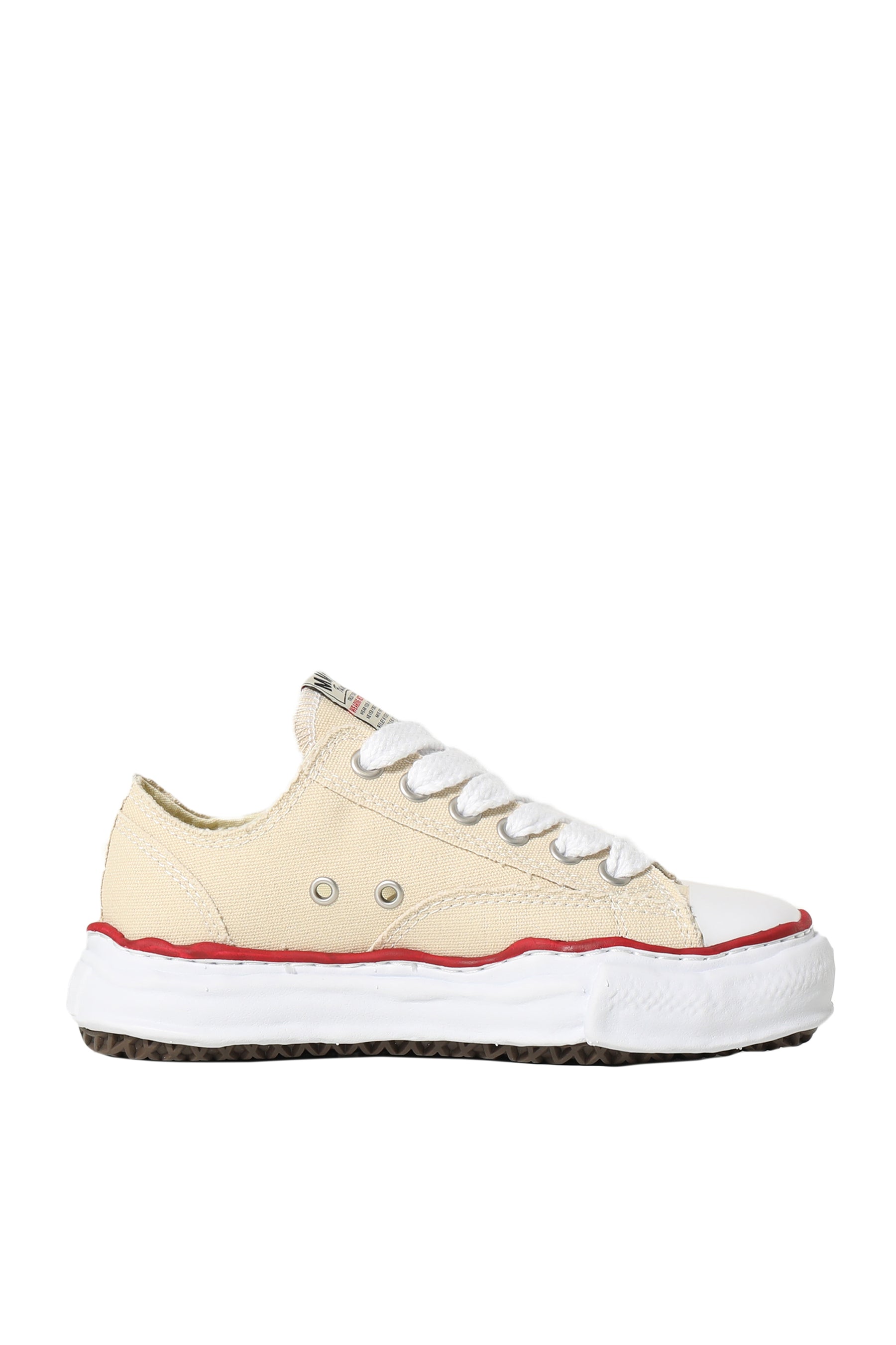 Maison MIHARA YASUHIRO SS23 OG SOLE LOW CANVAS / NATURAL -NUBIAN