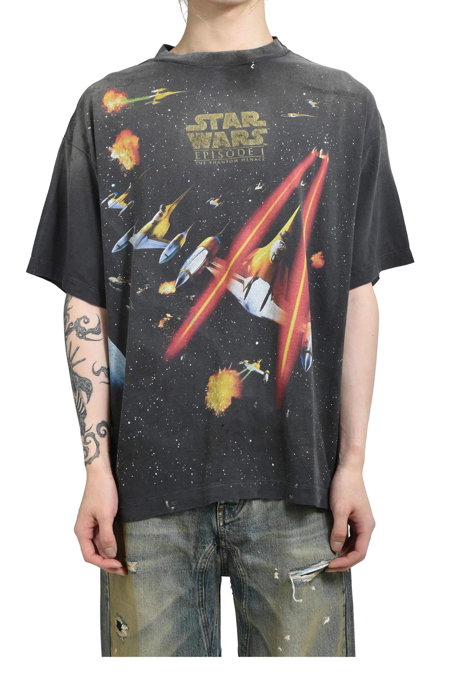 SW_SS TEE /STARWARS / BLK