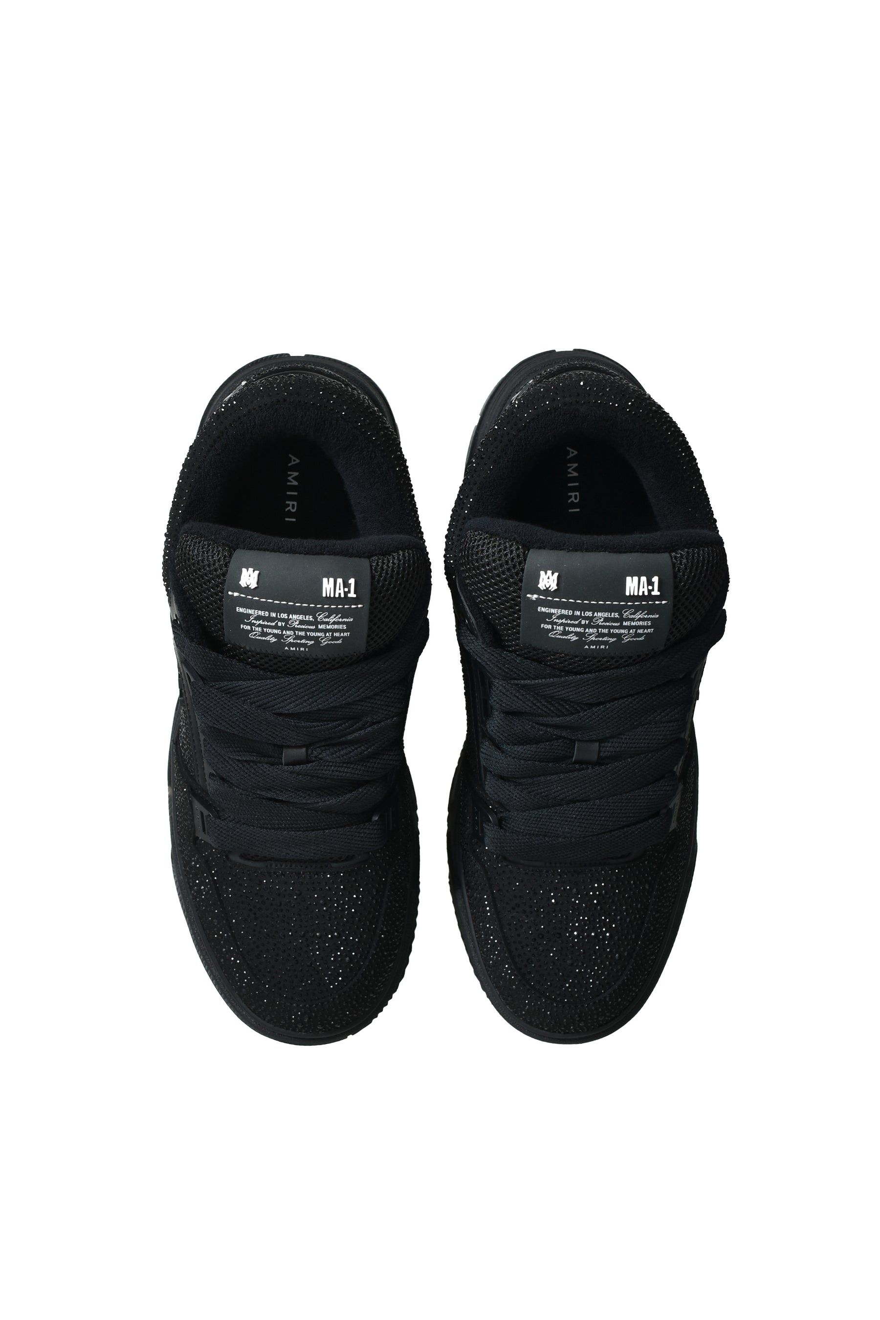 AMIRI FW25 CRYSTAL MA-1 / BLK - NUBIAN