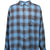 RAYON SHIRT/CHECK / BLU
