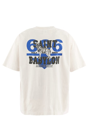 BBLN_SS TEE/SAINT BABYLON/WHT / WHT