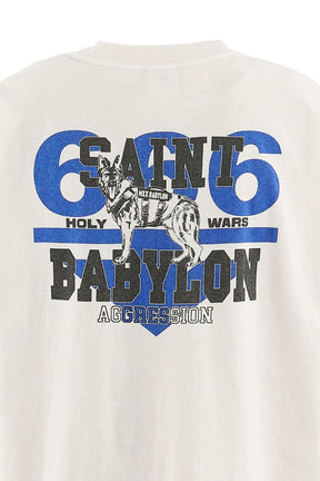 BBLN_SS TEE/SAINT BABYLON/WHT / WHT