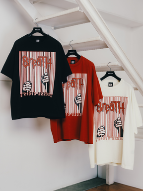 BREATH FREE LOGO TEE / CRE