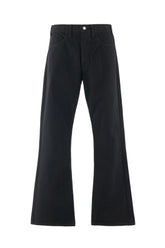 FLARE DENIM PANTS / BLK
