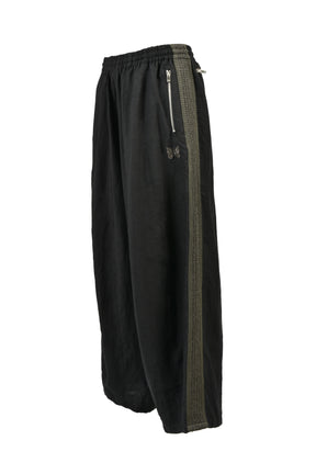 H.D. TRACK PANT - COTTON LINEN ( 20TH EXCLUSIVE) / BLK