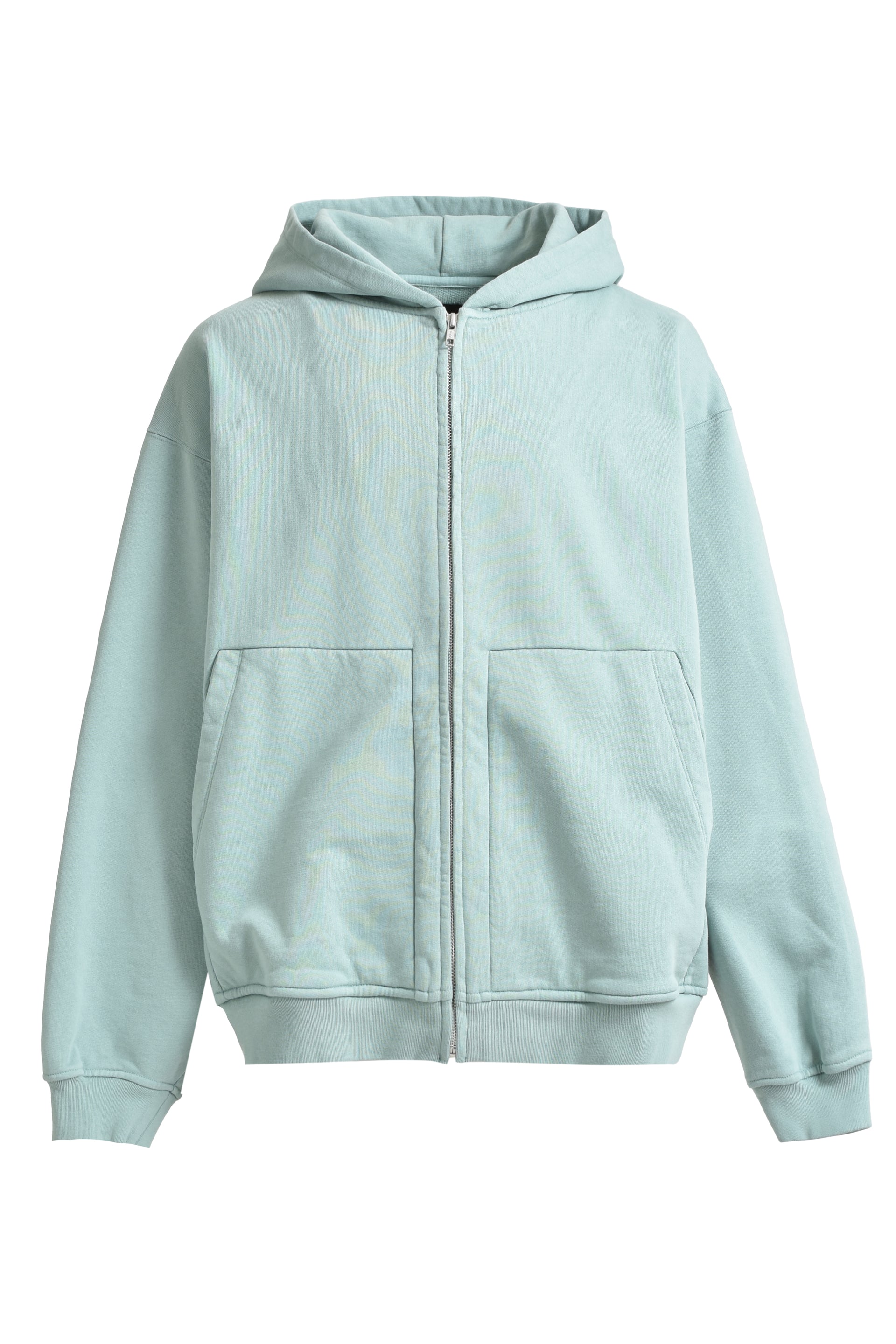 BREATH NEWRICH WIDE ZIP UP HOODIE / TIFFANY