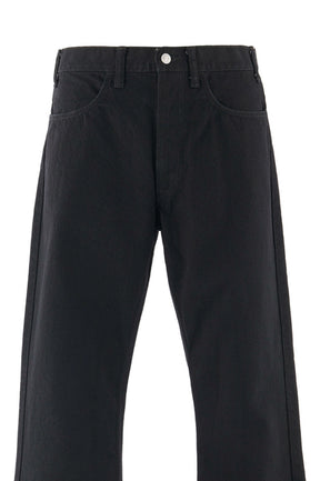 FLARE DENIM PANTS / BLK