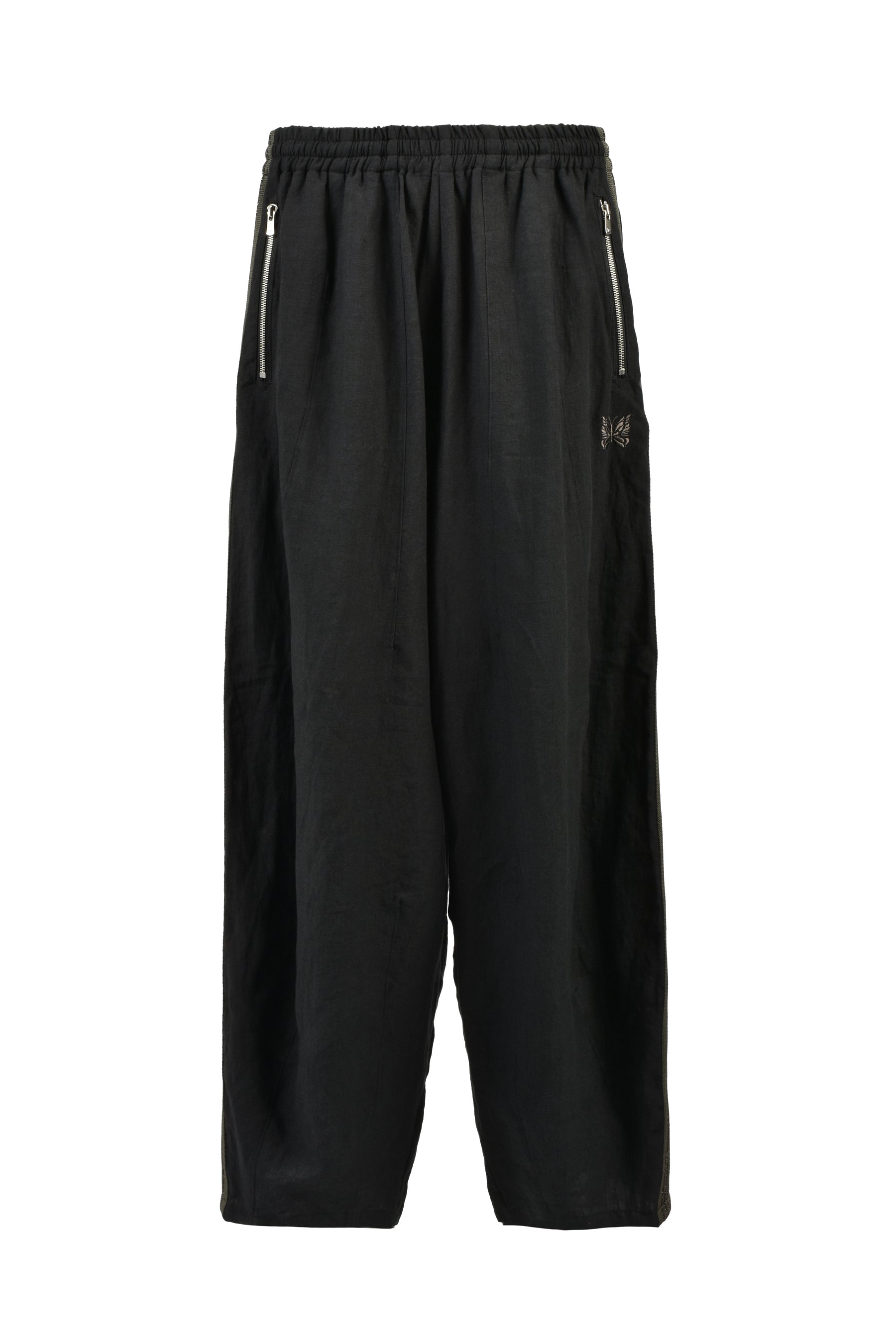 H.D. TRACK PANT - COTTON LINEN ( 20TH EXCLUSIVE) / BLK