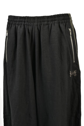 H.D. TRACK PANT - COTTON LINEN ( 20TH EXCLUSIVE) / BLK
