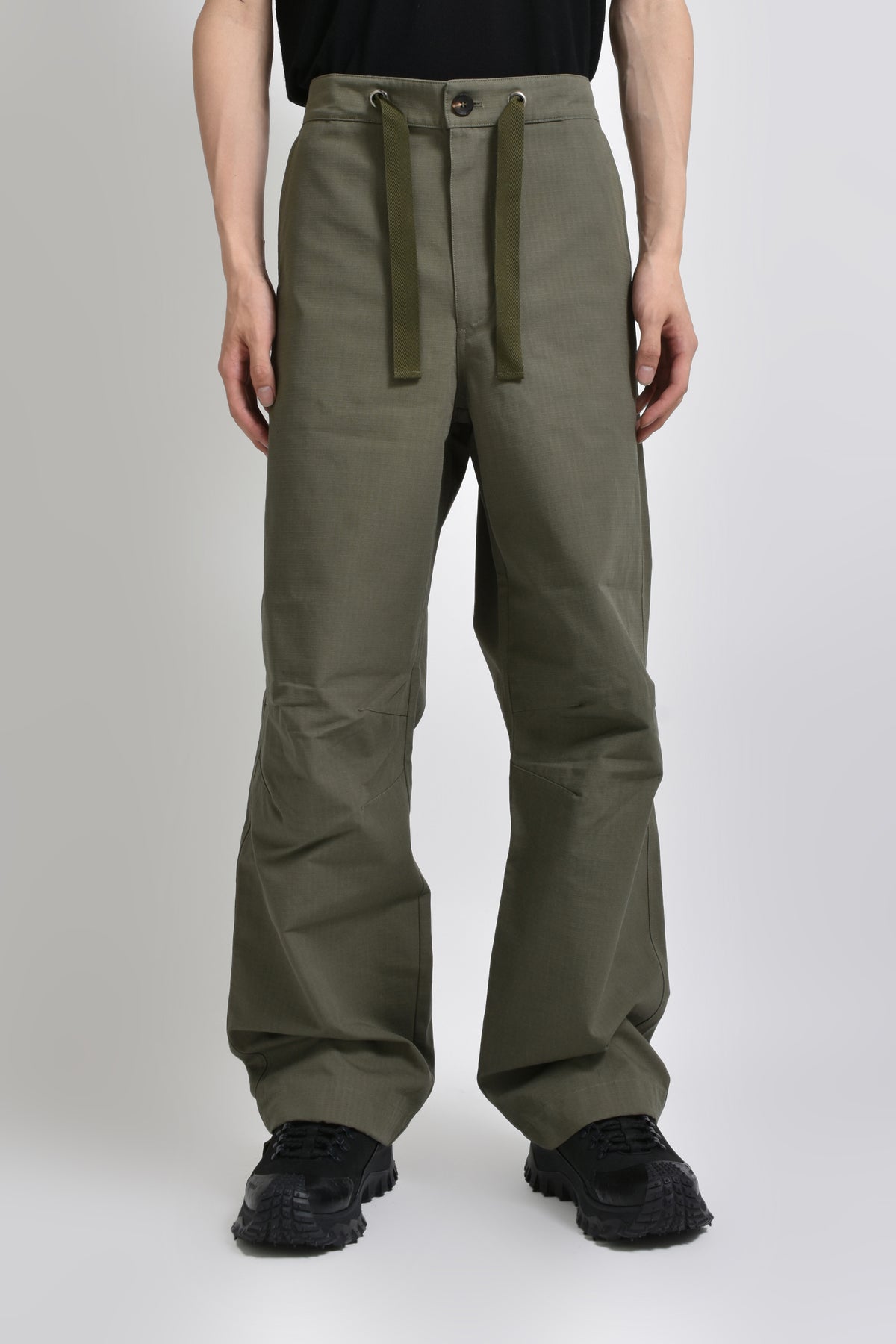 TROUSERS / MILITARY GRN