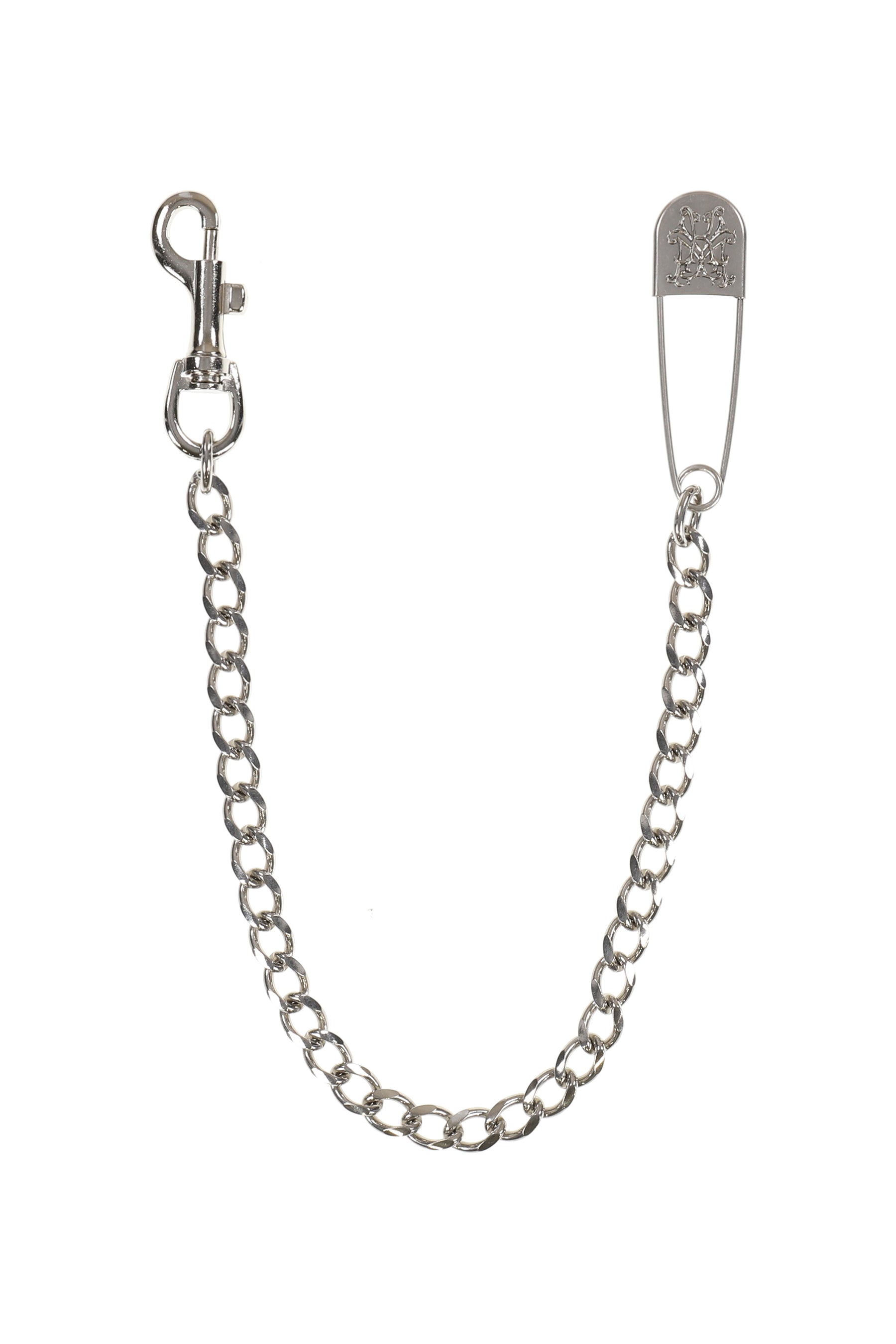 C/OM “KMY” WALLET CHAIN / SIL