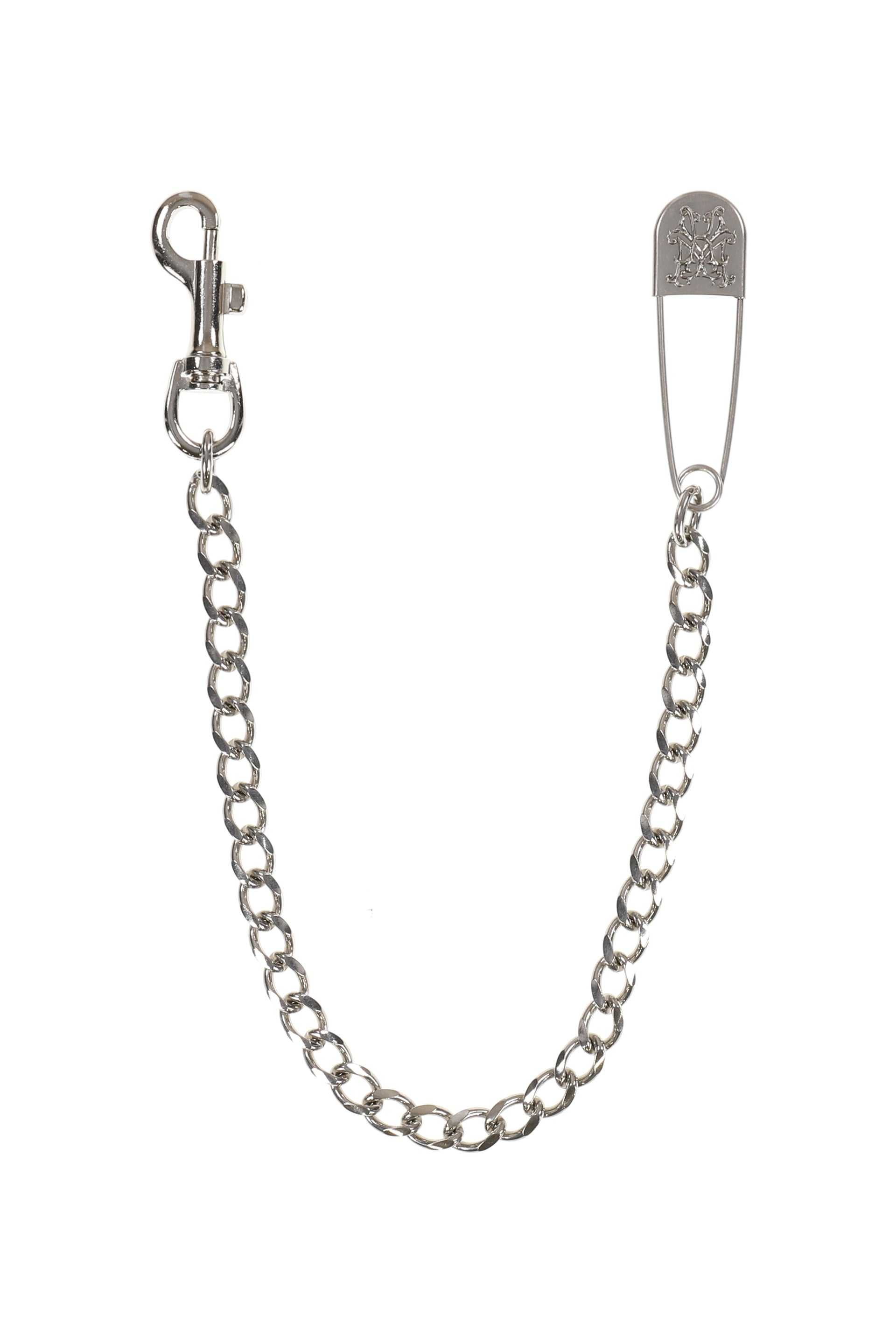 C/OM “KMY” WALLET CHAIN / SIL