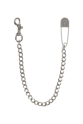 C/OM “KMY” WALLET CHAIN / SIL