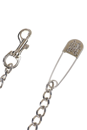 C/OM “KMY” WALLET CHAIN / SIL