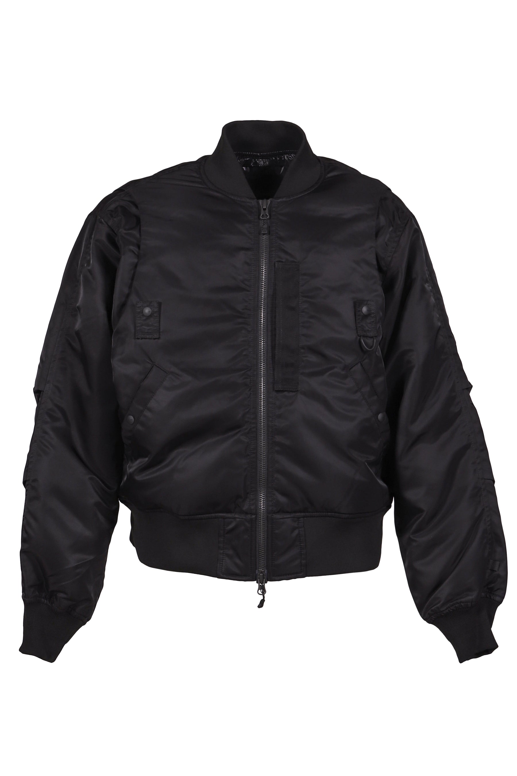 TECH 2WAY MA-1 DOWN JACKET / BLK