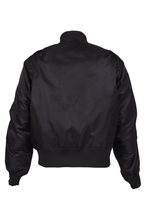 TECH 2WAY MA-1 DOWN JACKET / BLK