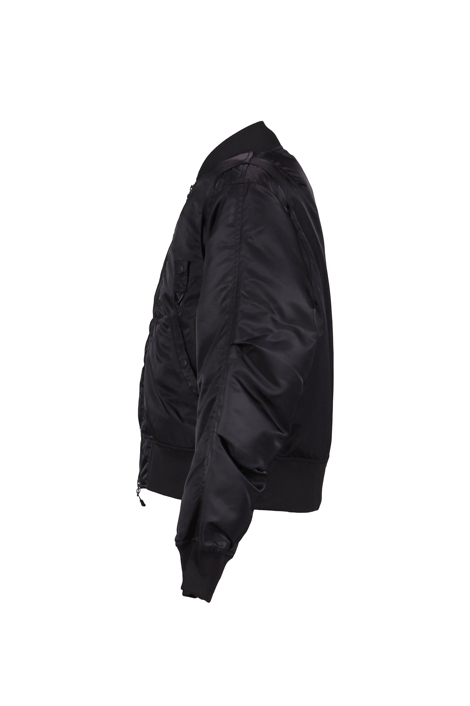 TECH 2WAY MA-1 DOWN JACKET / BLK