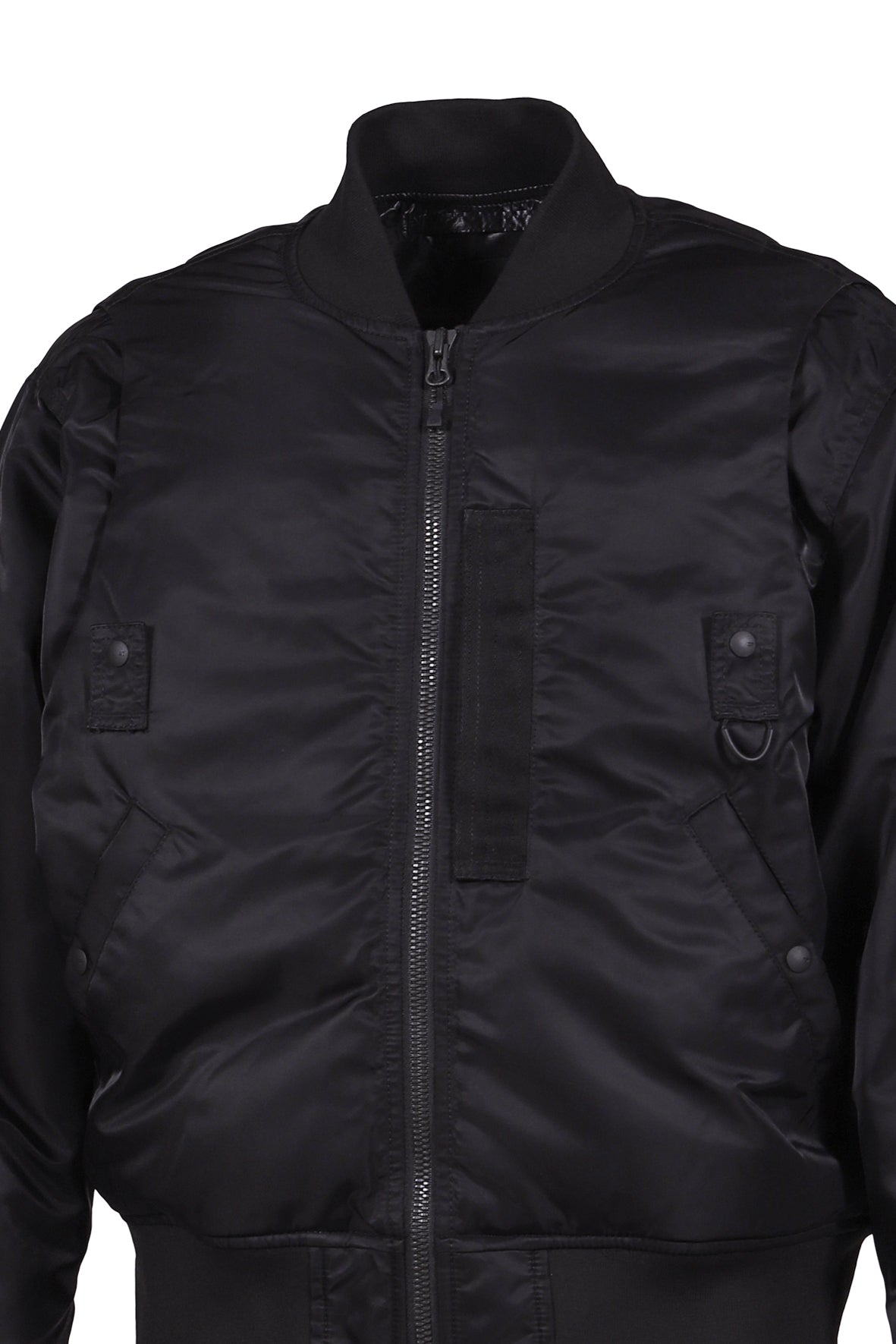 TECH 2WAY MA-1 DOWN JACKET / BLK
