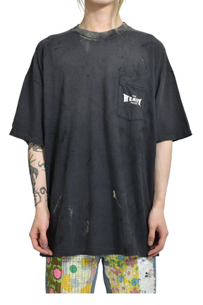 S/S POCKET T-SHIRT / BLACK
