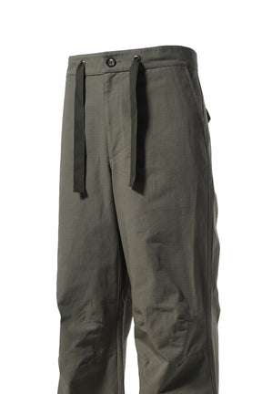 TROUSERS / MILITARY GRN