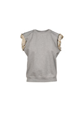 SWEATSHIRT / GREY MELANGE