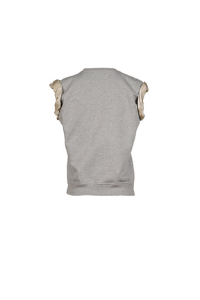 SWEATSHIRT / GREY MELANGE