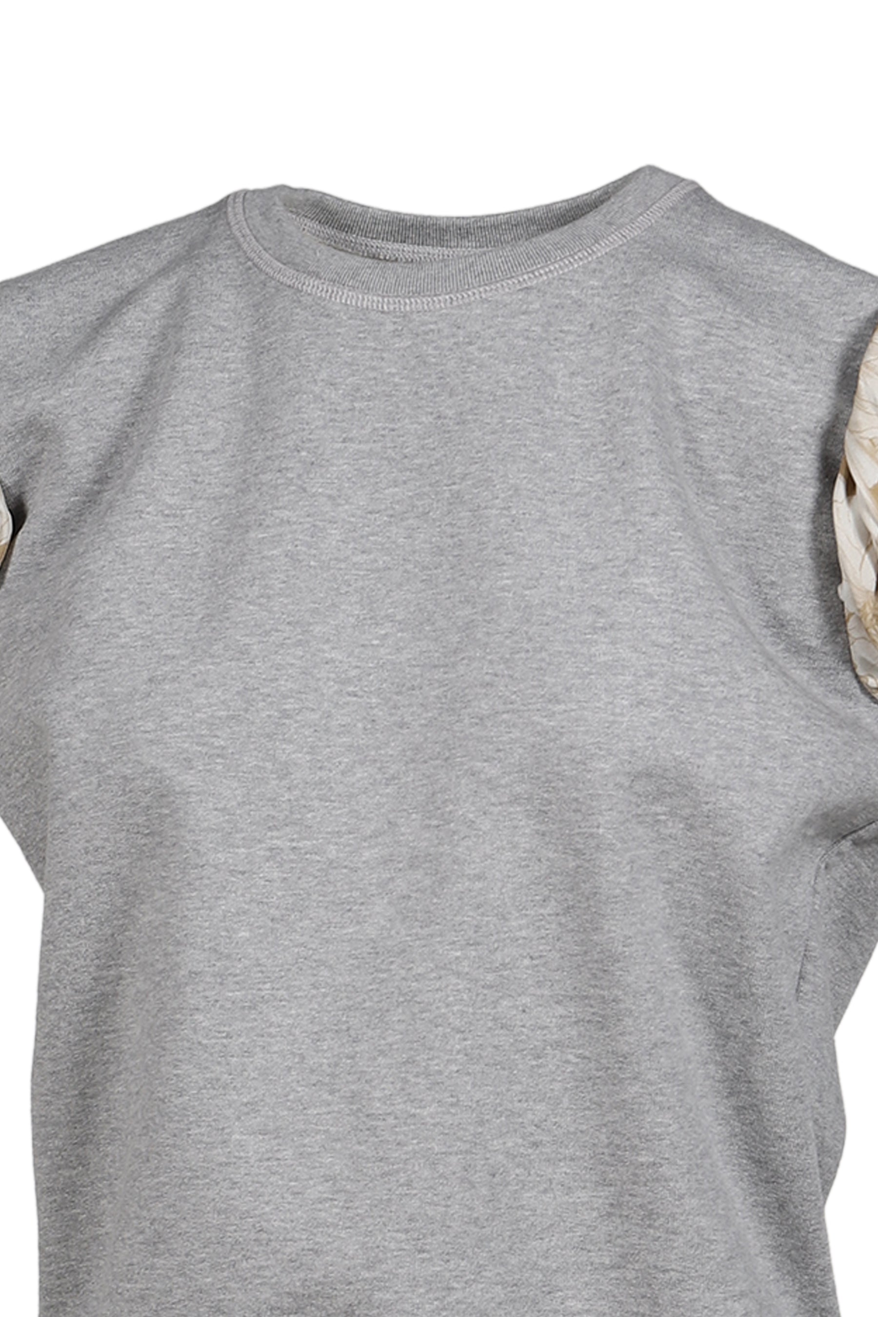 SWEATSHIRT / GREY MELANGE