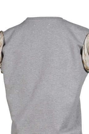 SWEATSHIRT / GREY MELANGE