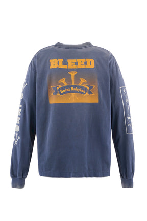 BBLN_LS TEE/SAINT BABYLON/NVY / NVY
