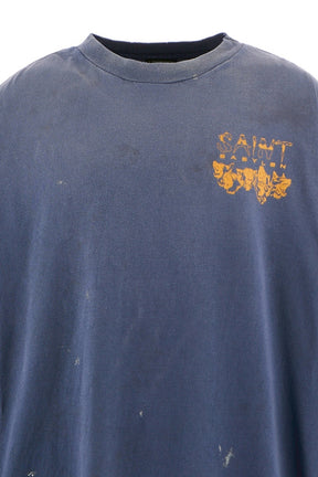 BBLN_LS TEE/SAINT BABYLON/NVY / NVY