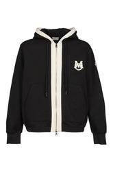ZIP UP HOODIE / 999 BLK
