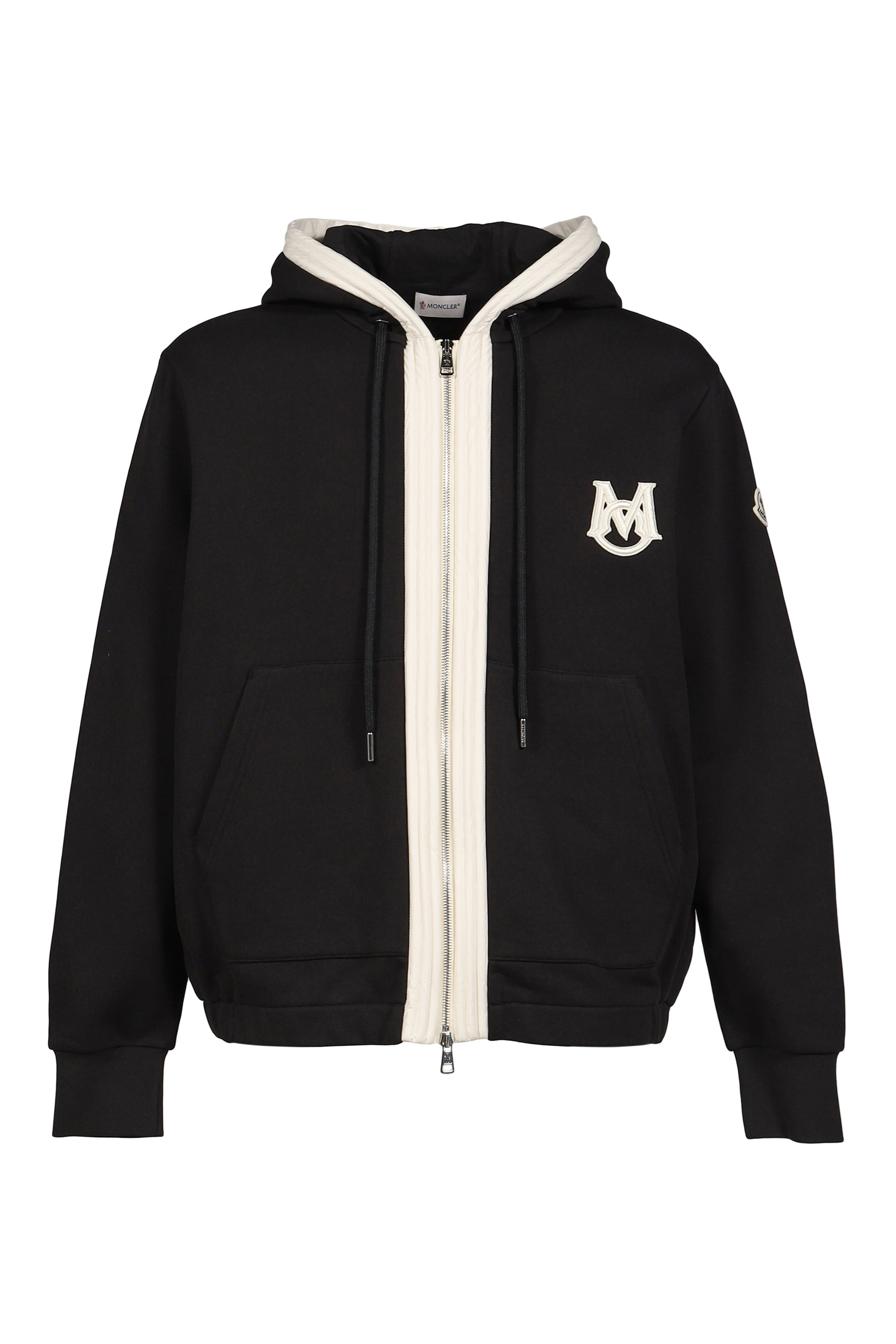 ZIP UP HOODIE / 999 BLK
