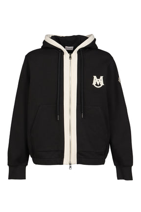 ZIP UP HOODIE / 999 BLK